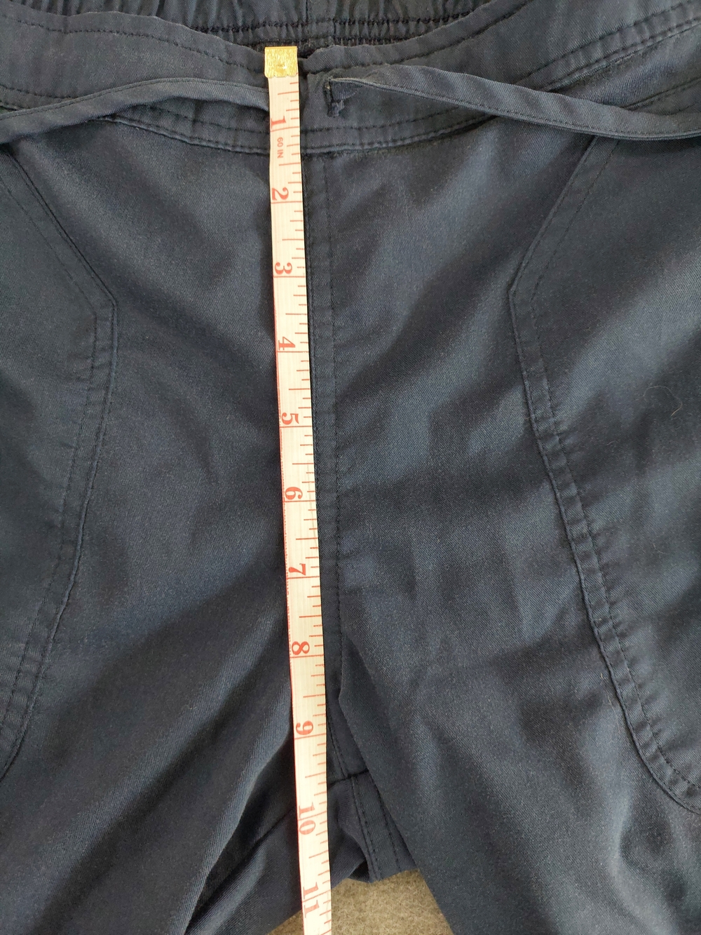 Lot of 2 Cherokee Workwear Professionals Navy Blue Scrub Pants Petite Small - Picture 6 of 10